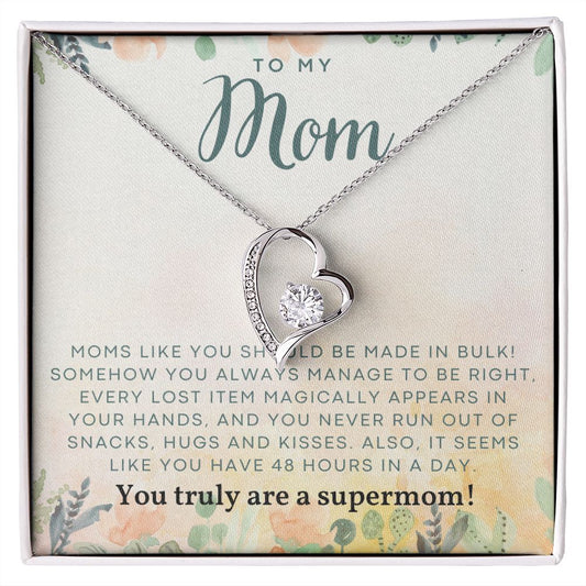 To My Mom- Forever Love Necklace *10
